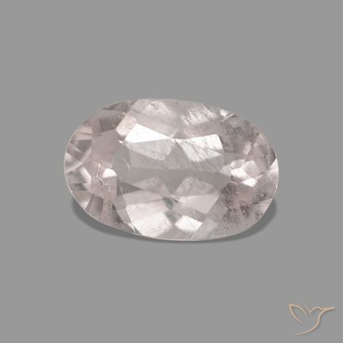 Morganita Tono rosado rosa natural de 0.66 ct, Corte Óvalo, VS-SI