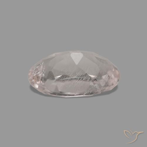 Morganita Tono rosado rosa natural de 0.66 ct, Corte Óvalo, VS-SI