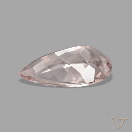 Morganita Rosado medio natural de 2.48 ct, En forma de pera, VVS-VS