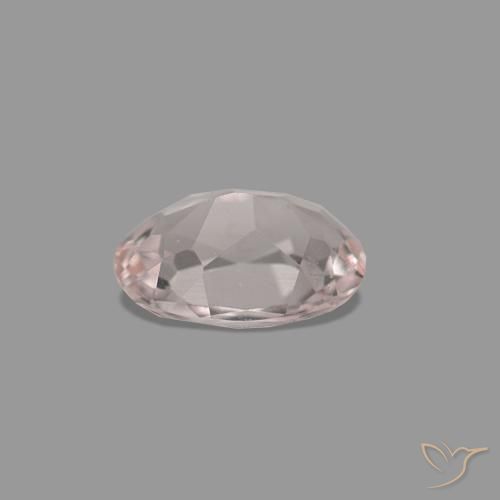 Morganita Rosado muy claro natural de 0.33 ct, Corte Óvalo, VVS