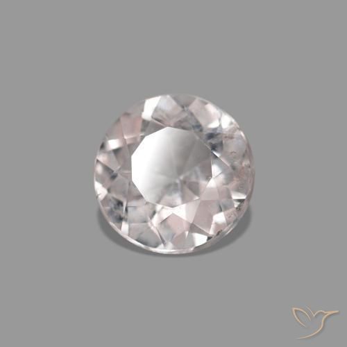 Morganita Rosado muy claro natural de 0.45 ct, Redondo, VS-SI