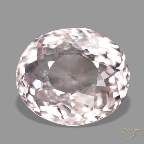 5.59ct Rosado flamingo Morganita, Ovalada, VS