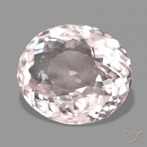 Morganita Rosado flamingo natural de 5.59 ct, Ovalada, VS