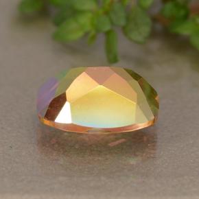 Cuarzo Místico Multicolor natural de 1.79 ct, Corte Cojín, VVS-VS