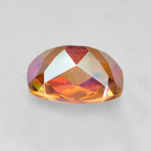Cuarzo Místico Multicolor natural de 1.89 ct, Corte Cojín, VVS-VS