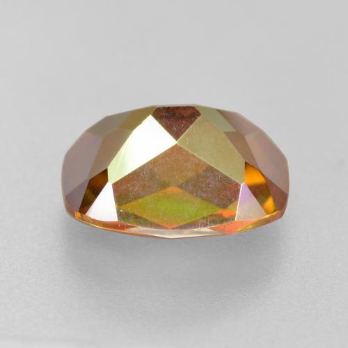 Cuarzo místico multicolor natural de 1,88 ct, corte cojín, VVS-VS