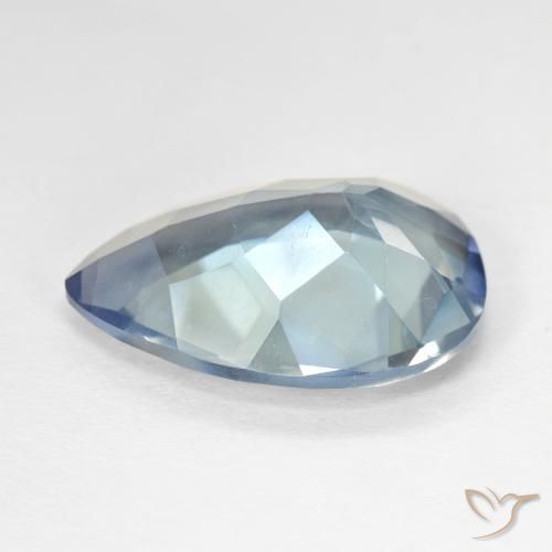 Cuarzo Místico Multicolor natural de 8.42 ct, En forma de pera, VVS-VS