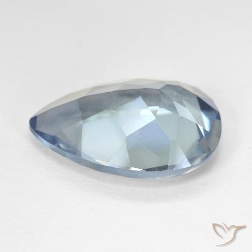 Cuarzo Místico Multicolor natural de 8.95 ct, En forma de pera, VVS-VS