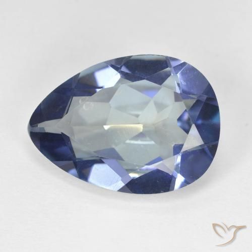 8.91ct Natural Multicolor Cuarzo Místico, En forma de pera, VVS-VS