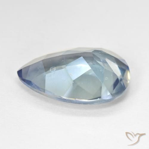 Cuarzo Místico Multicolor natural de 8.91 ct, En forma de pera, VVS-VS
