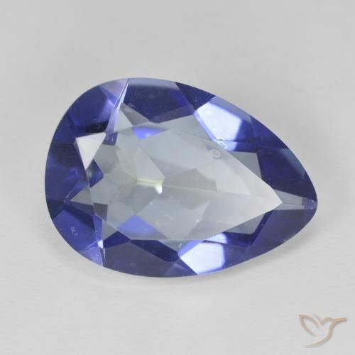 Cuarzo Místico Multicolor natural de 8.42 ct, En forma de pera, VVS-VS