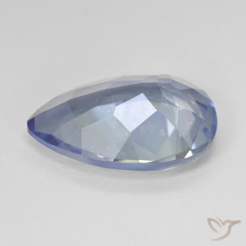 Cuarzo Místico Multicolor natural de 8.72 ct, En forma de pera, VVS-VS