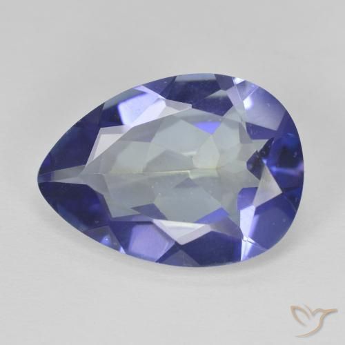8.50ct Natural Multicolor Cuarzo Místico, En forma de pera, VVS-VS