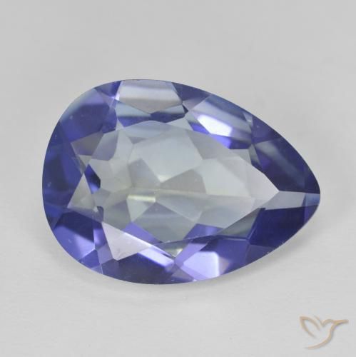 Cuarzo Místico Multicolor natural de 8.50 ct, En forma de pera, VVS-VS