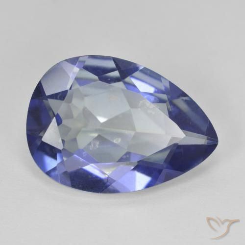Cuarzo Místico Multicolor natural de 8.41 ct, En forma de pera, VVS-VS