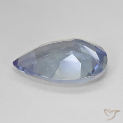 Cuarzo Místico Multicolor natural de 8.55 ct, En forma de pera, VVS-VS