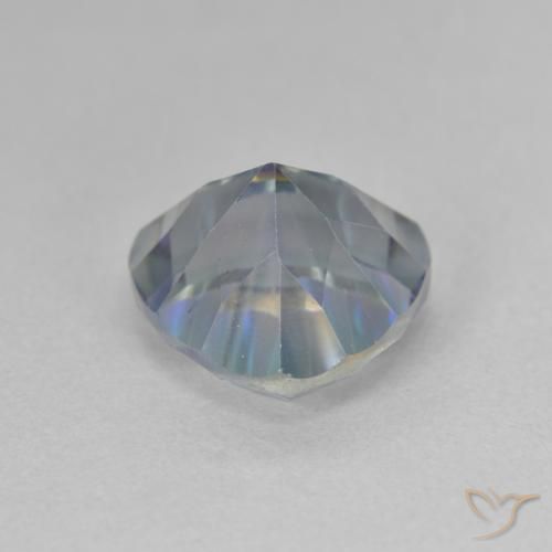 Cuarzo Místico Azul multicolor natural de 3.50 ct, Trillón, VS