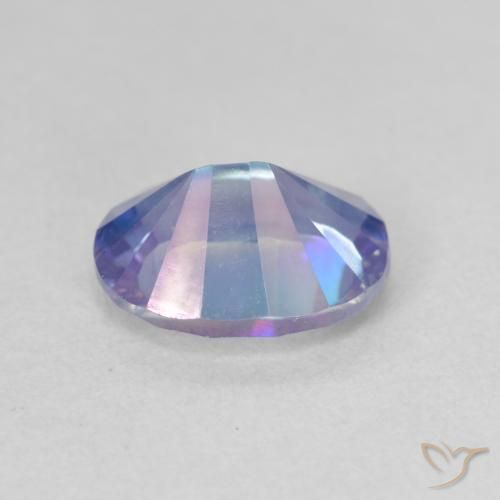 Cuarzo Místico Multicolor natural de 1.75 ct, Ovalada, VVS-VS