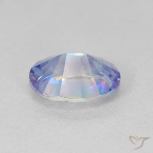Cuarzo Místico Multicolor natural de 1.72 ct, Ovalada, VVS-VS