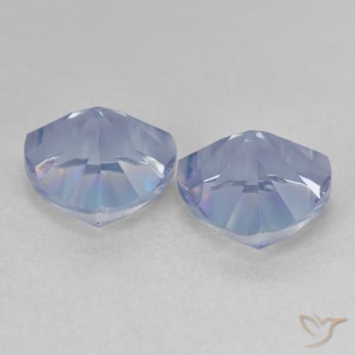 Gemas de Cuarzo Místico Multicolor natural de 3.66 ct, Trillón, VS