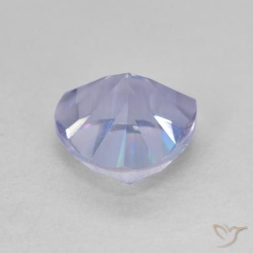Cuarzo Místico Multicolor natural de 1.87 ct, Trillón, VVS-VS