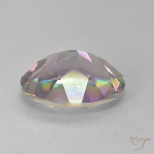Cuarzo Místico Multicolor natural de 5.49 ct, Ovalada, VS