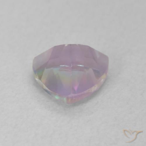 Cuarzo Místico Multicolor natural de 0.76 ct, Trillón, VVS