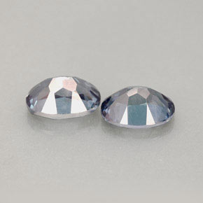 Gemas de topacio místico azul natural de  ct, corte óvalo, VVS-VS