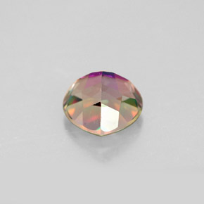 Topacio místico multicolor natural de 1,63 ct, trillón, VS