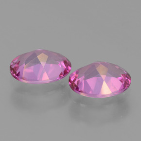 Gemas de Topacio místico Rosado púrpura natural de 2.86 ct, Corte Óvalo, VS