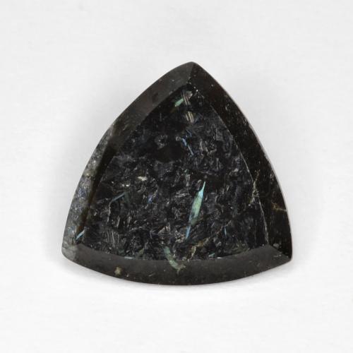 Nuummite Multicolor natural de 3.19 ct, Trillón, Opaco