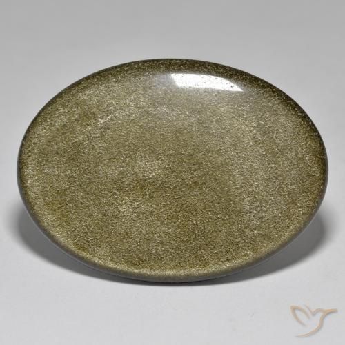 37.60ct Natural Multicolor Obsidiana, Ovalada, Opaco