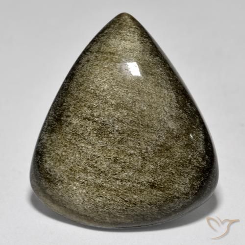 22.72ct Natural Multicolor Obsidiana, En forma de pera, Opaco