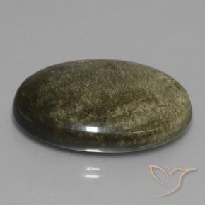 Obsidiana Multicolor natural de 38.14 ct, Ovalada, Opaco
