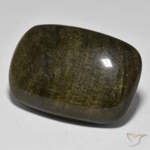 Obsidiana Multicolor natural de 30.70 ct, Forma Cojín, Opaco