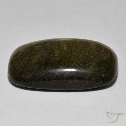 Obsidiana Multicolor natural de 30.70 ct, Forma Cojín, Opaco