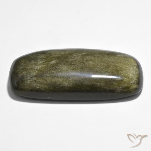 Obsidiana Multicolor natural de 44.74 ct, Forma Cojín, Opaco