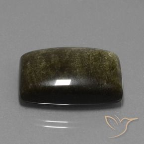 Obsidiana Marrón negruzco natural de 33.08 ct, Elegante, Opaco