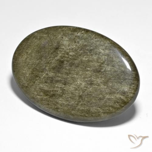 41.28ct Natural Multicolor Obsidiana, Ovalada, Opaco