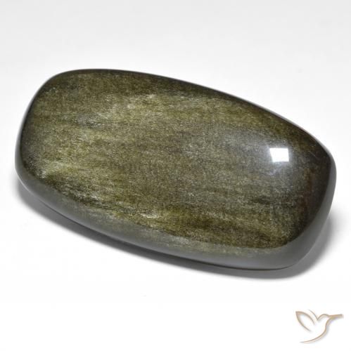 Obsidiana Multicolor natural de 57.10 ct, Forma Cojín, Opaco