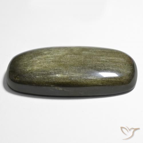 Obsidiana Multicolor natural de 57.10 ct, Forma Cojín, Opaco