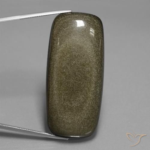 71.31ct Natural Multicolor Obsidiana, Forma Cojín, Opaco
