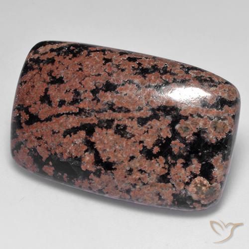 Obsidiana Multicolor natural de 25.37 ct, Forma Cojín, Opaco