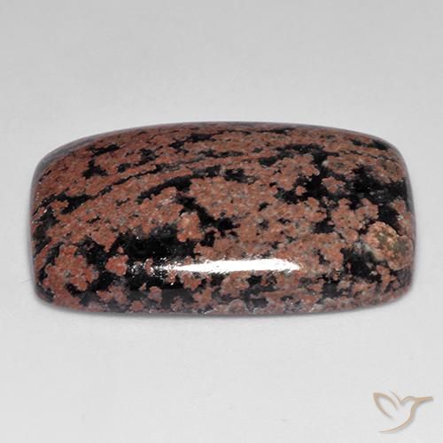 Obsidiana Multicolor natural de 25.37 ct, Forma Cojín, Opaco