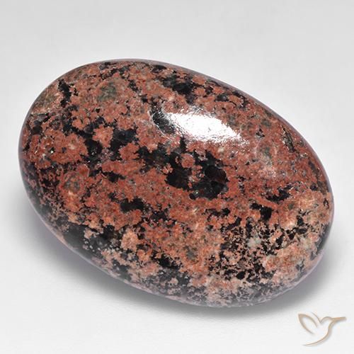Obsidiana Multicolor natural de 29.15 ct, Ovalada, Opaco