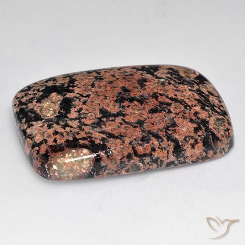 Obsidiana Multicolor natural de 36.16 ct, Forma Cojín, Opaco