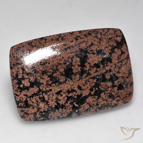 Obsidiana Multicolor natural de 32.13 ct, Forma Cojín, Opaco