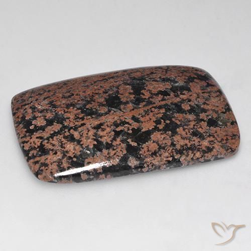 Obsidiana Multicolor natural de 32.13 ct, Forma Cojín, Opaco