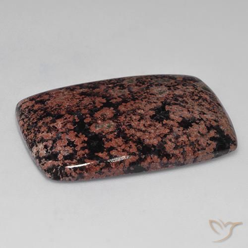 Obsidiana Multicolor natural de 27.08 ct, Forma Cojín, Opaco
