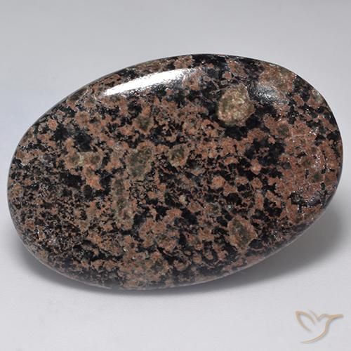 34.17ct Natural Multicolor Obsidiana, Ovalada, Opaco